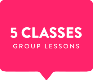 Shop 5 classes group lessons